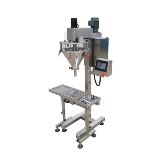 Wheat Atta/Rice Atta /Turmeric Chilli Corn Powder Auger Filler Weigh Filling Packing Machine