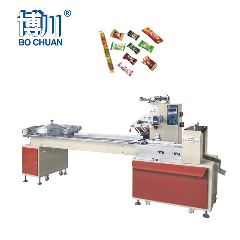 Efficient Factory-Made Pillow Packing Machine for Biscuits, Bread, and Candy | High-Quality Packaging Solutions