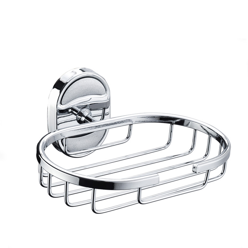 Professional <a href='/bathroom/'>Bathroom</a> Chrome Soap Holder Plating Zinc Soap Basket in high quality4305