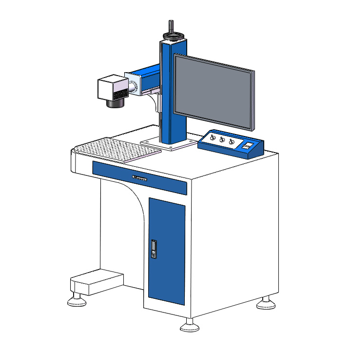 UV <a href='/laser-marking-machine/'>Laser Marking Machine</a> - Glass Laser Marking Machines Wholesale Trader from Noida