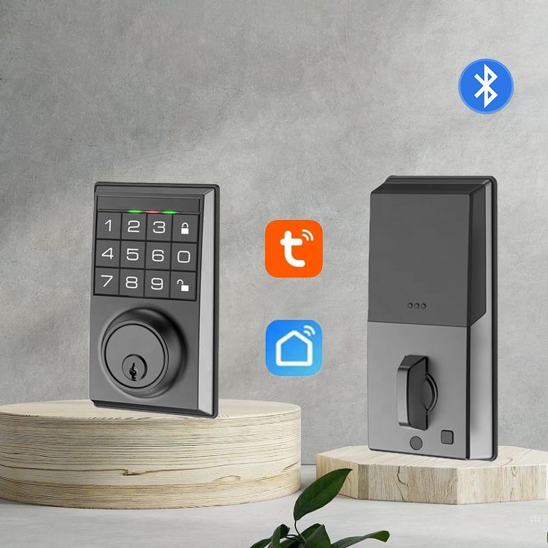 Get Enhanced Security with 704-Full Automatic Smart Locks/ Password Key | Tuya App - Factory Direct