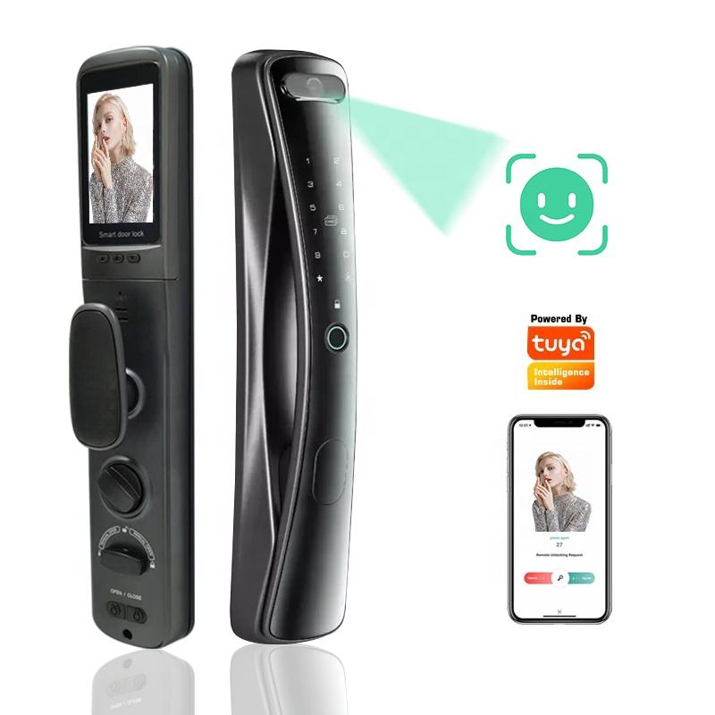 Factory Direct: 828-3D Face Recognition <a href='/door-lock/'>Door Lock</a> & Video Doorbell - Enhance <a href='/security/'>Security</a> & Home Monitoring