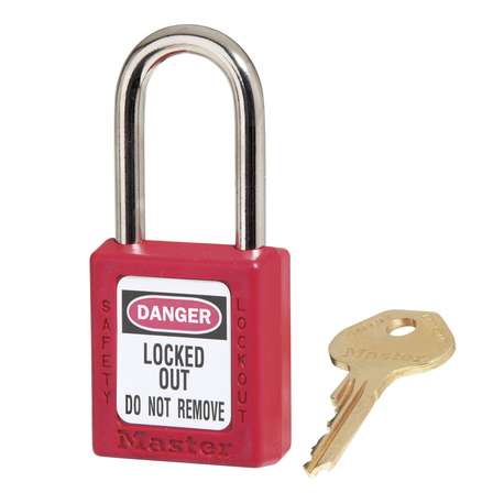 KD 74/40 ABUS Safety Shackle 1-1/2 Yellow KD 74/40 Yellow Shackle, 1-1/2-Inch with Padlock Different Keyed Non-Conductive Lockout Padlocks