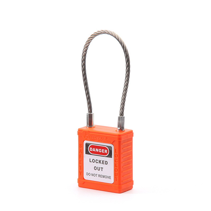 Compact <a href='/cable-padlock/'>Cable Padlock</a>s for Industrial lockout-tagout 