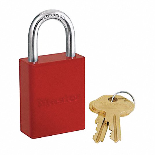 Padlocks: Master Lock, 7mm, Silver, Yellow, Green and Red - Saunderson Security