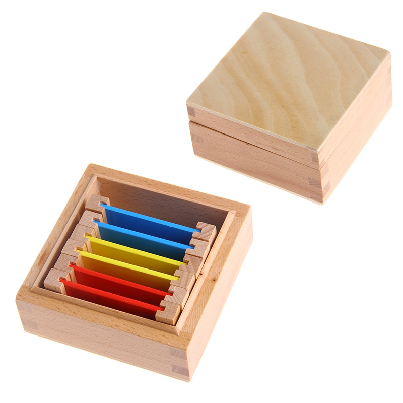 Factory-Direct Montessori Color Tablets: Interactive Learning for Sensorial Development