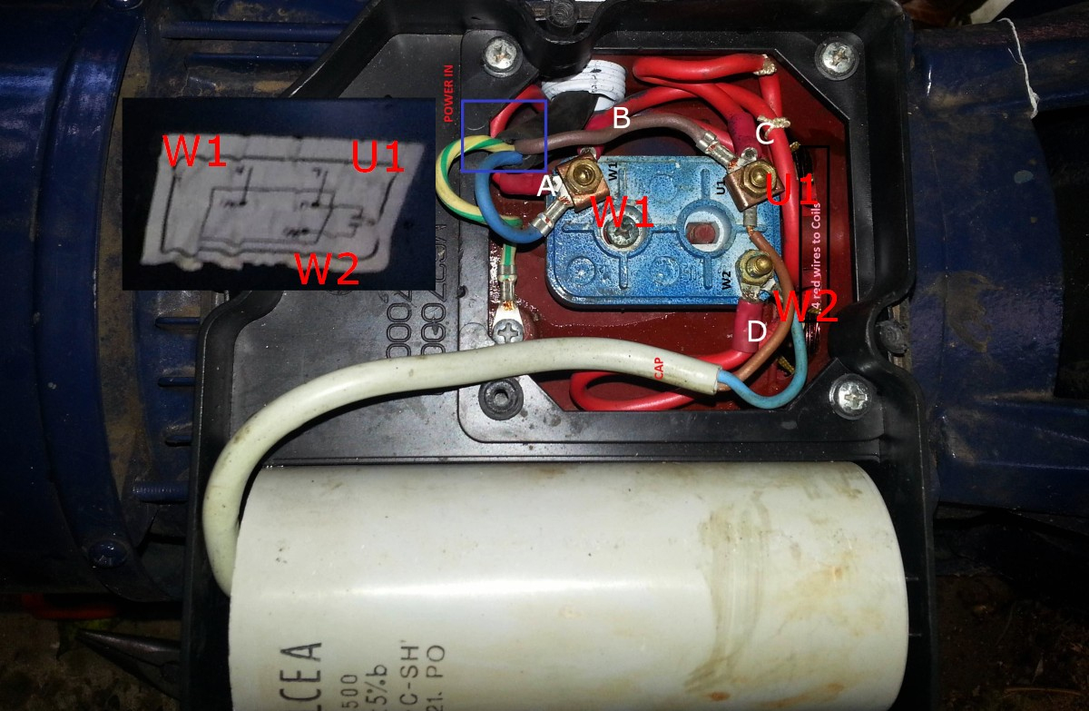 [WRG-1669] Table Saw Electric Motor Capacitor Wiring Diagram