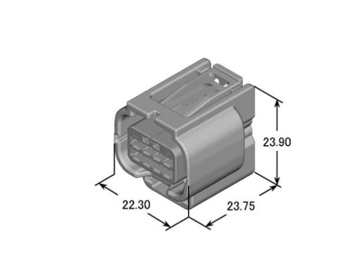 Automotive connector YAZAKI original HS  (3)