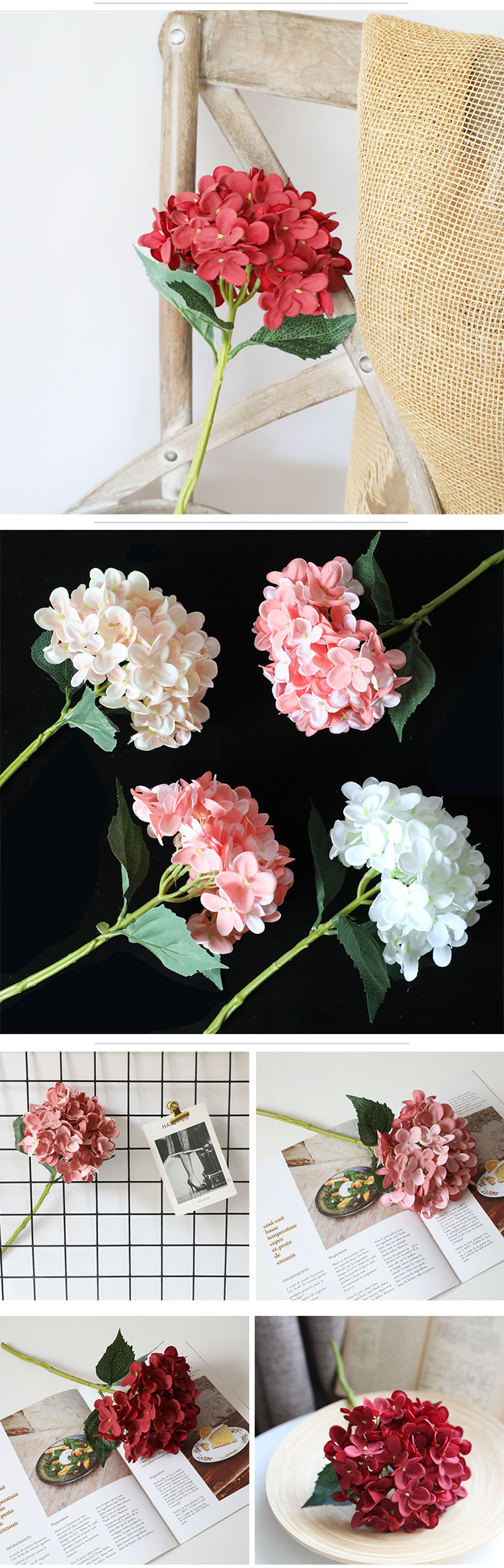 4 flower garland YC1011