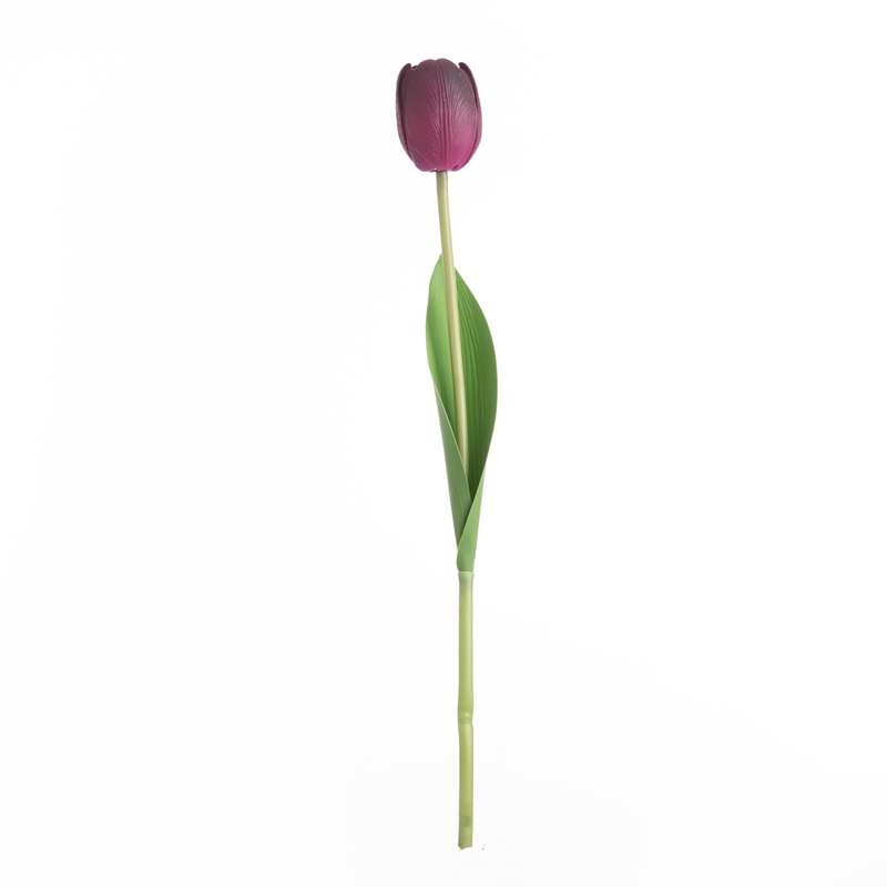 MW76740<a href='/artificial-flower/'>Artificial Flower</a>TulipWholesaleDecorative FlowerBridal Bouquet