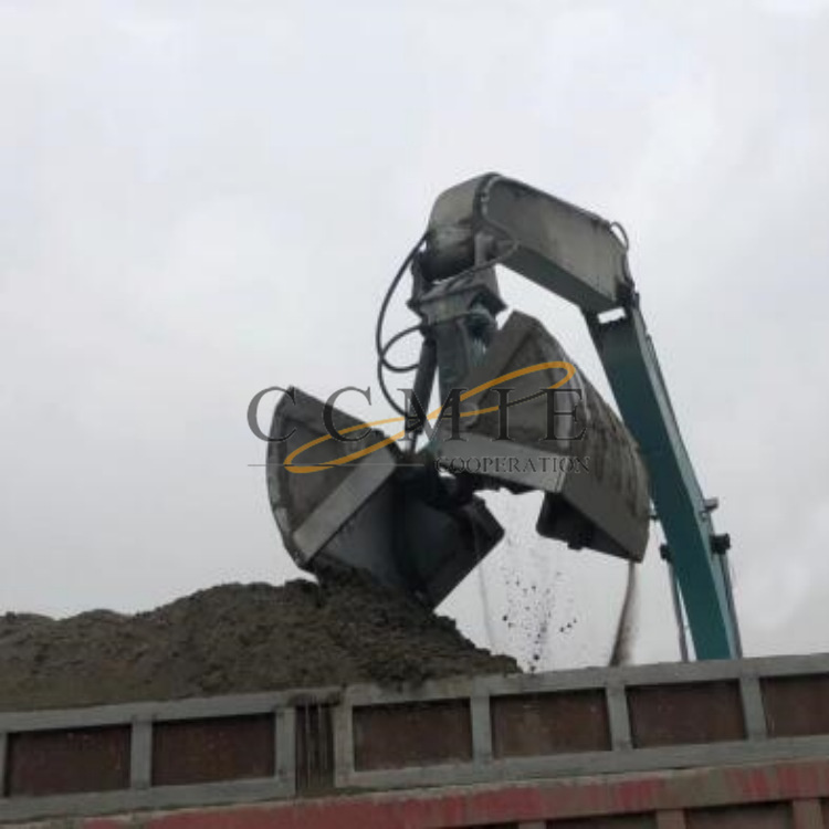 Excavator modification excavator unloading arm