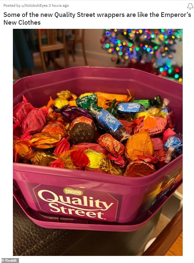 Quality Street Fans Confused About New Eco-friendly Wrappers, Asking 'what's Going On'