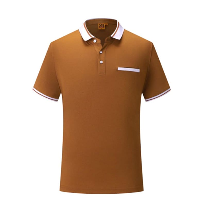 Flax Fiber Polo Shirt Soft Fabic (2)