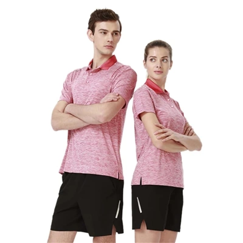 Promotional Custom Logo Color Wholesale Fashion Fit Cotton Golf Polo Men Woven Polo Shirt (3)