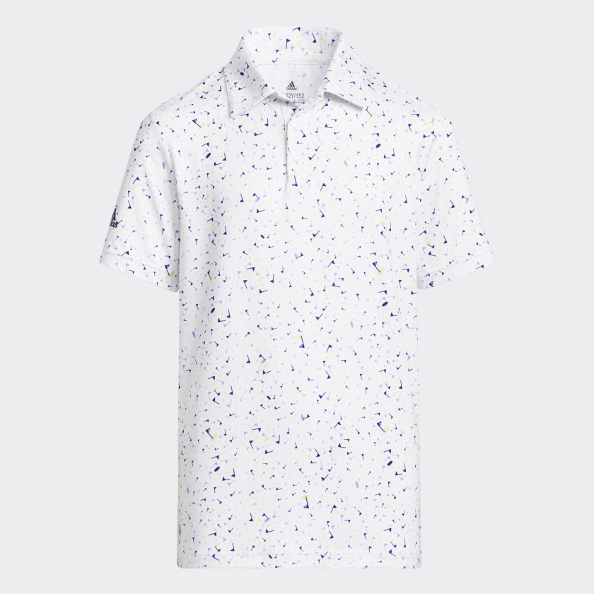 Sleeveless Print Polo Shirt | Double Diamond 24C Leonlevin