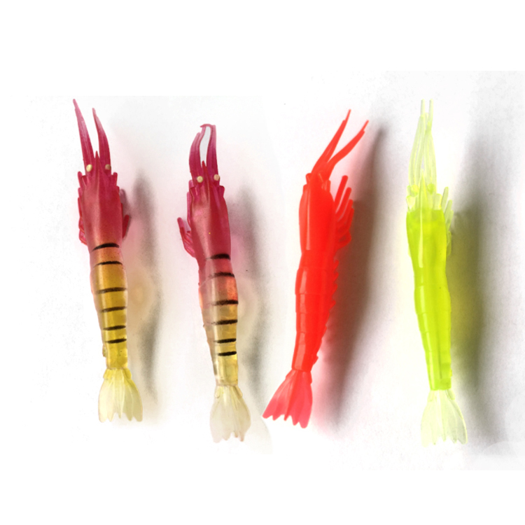 Artificial Bass Soft Shrimp Plastic Lure