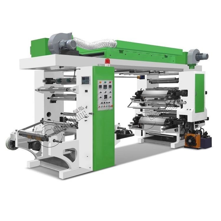 Factory Direct: High-Quality 4 Colour Stack Flexo Printing Machine for Efficient Production