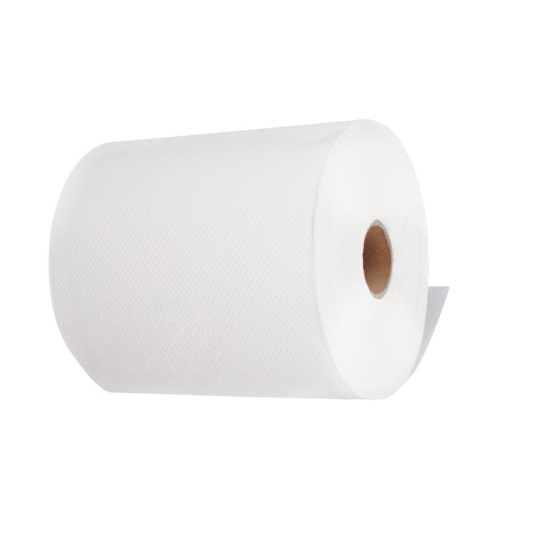 Premium White Embossed Commercial Roll Towel Directly from Factory - Buy Now!