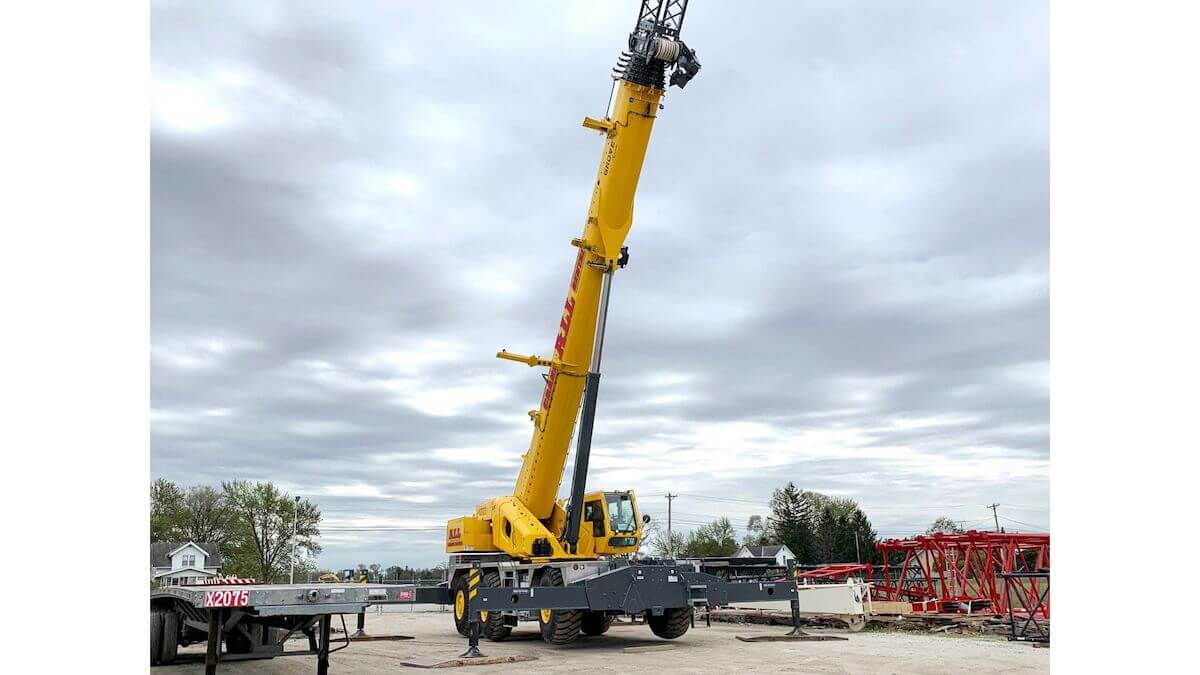 2020 Grove GRT8100 - 100 Ton Rough Terrain Crane | Shawmut Equipment | Crane Sales, Rentals, Parts & Service