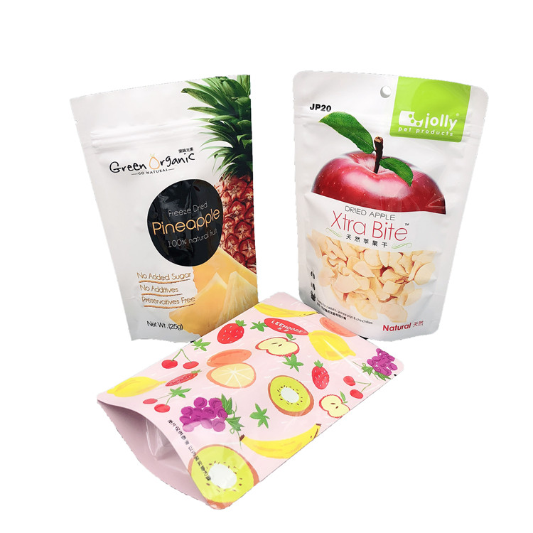 Factory Direct: Aluminum Foil Stand Up Zip Lock Food Bag - Mylar Bag with Resealable Digital Printing