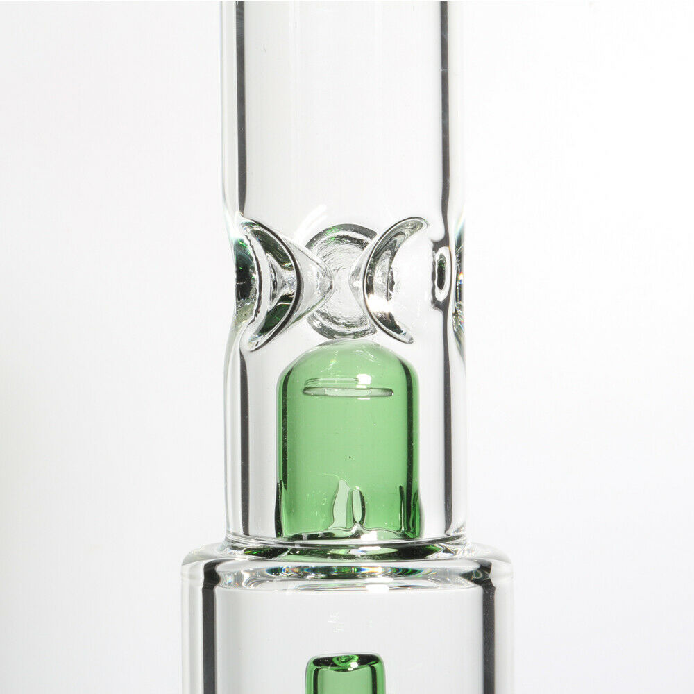 glass long pipe smoking bubbler