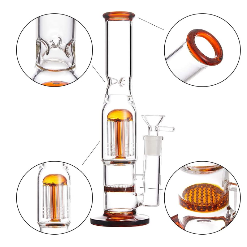 glass bongo weed smoking accessories herb