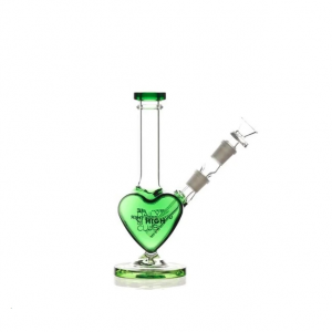 heart shaped glass bong