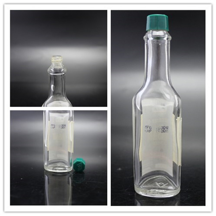 shanghai factory sale tabasco sauce bottles 50ml with lid