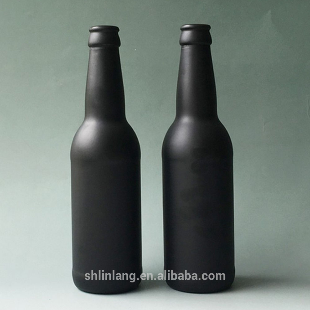 Leading Factory Supply: Shanghai Linlang Health Food Grade Black <a href='/beer-bottle/'>Beer Bottle</a>