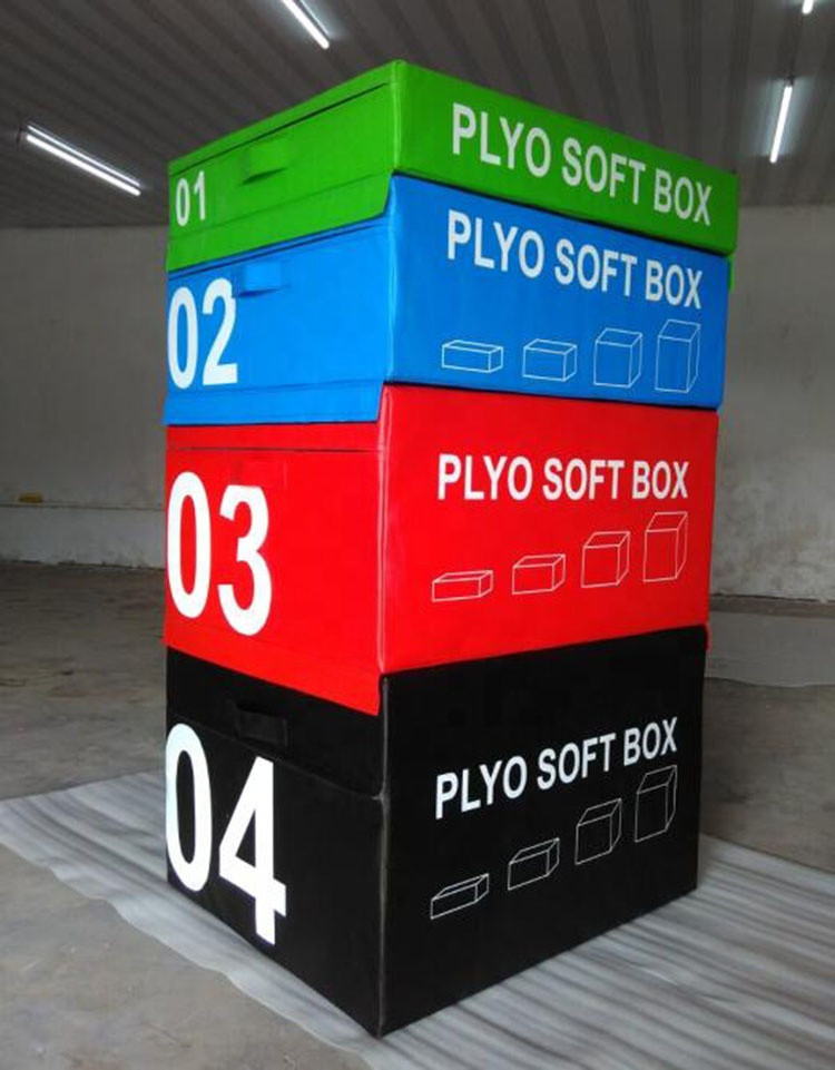 Factory Price For 3 In 1 Plyometric Boxes PVC Soft Jumping Exercises Plyo Boxes (2)