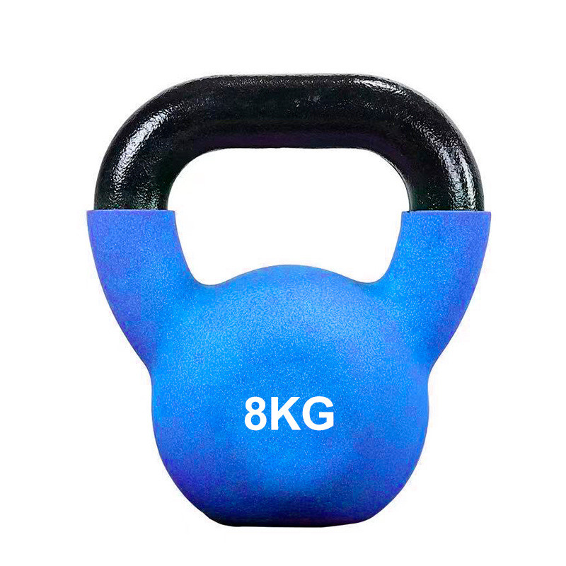 High-Quality Custom Neoprene Coated Kettlebell Set - Adjustable Gym Fitness Equipment | Factory Direct