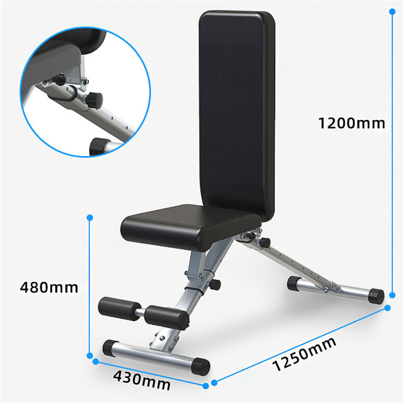 Home Training Gym Equipment Adjustable Exercise Workout Foldable 01