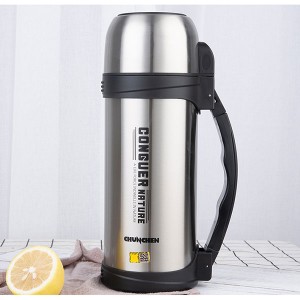 Factory Direct: Large Capacity 304 Stainless Steel Travel Thermos Kettle - Perfect for Outdoor Adventures!