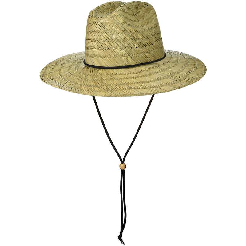 Men’s Classic Straw Sun Beach Hat - Wide Brim