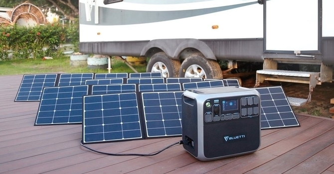 BLUETTI AC200P Portable Power Station +K5 CPAP Battery Backup  bluetti-au