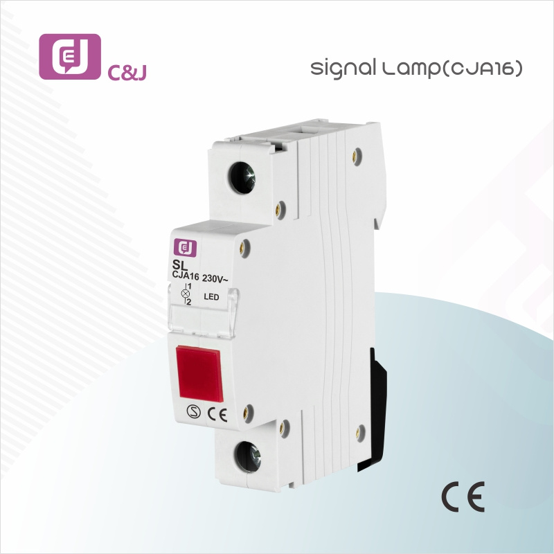 CJA16 Factory: LED Signal Lamp for DIN Rail MCB with Red, Yellow & Green Indicator | Buy Now!