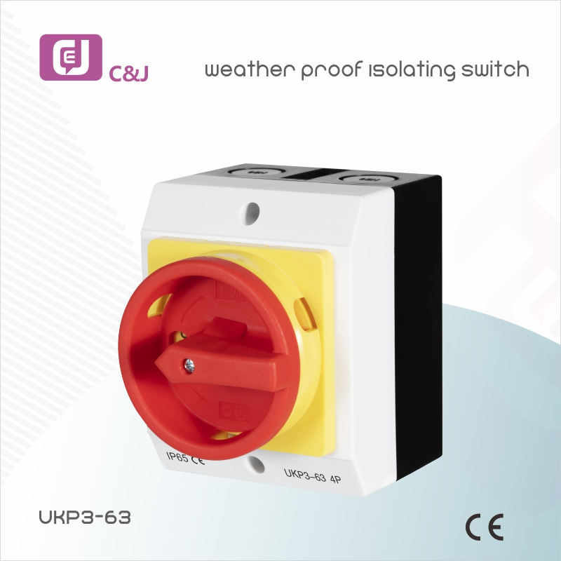 UKP Series IP65 Weather Proof <a href='/isolating-switch/'>Isolating Switch</a>