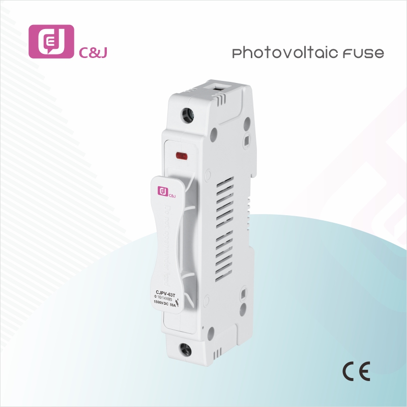 CJPV-63T 14X85 1500VDC Low Voltage <a href='/fuse/'>Fuse</a> Box Electrical DC Fuse Holder