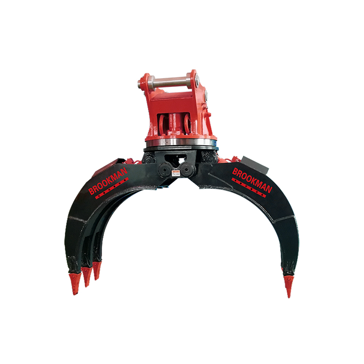 Discover the Powerful BROOKMAN Excavator Hydraulic Rotary Grab - Made in Our Factory