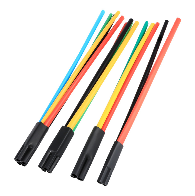 SY 0.6/1KV 2-5 Cores 10-400mm² Low Voltage Heat Shrinkable Cable Termination Cable Accessories