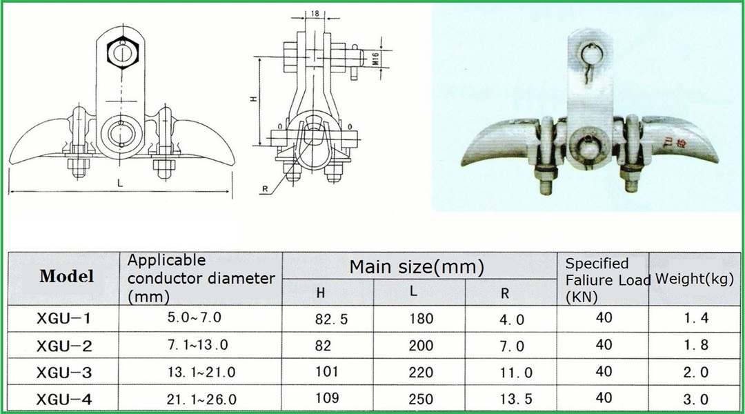  suspension clamp electric power fitting