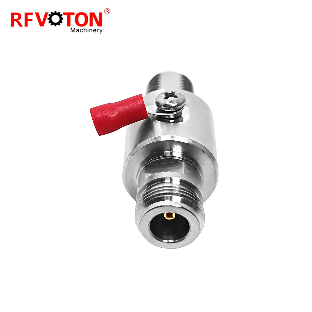 0-3Ghz  n female bulkhead to n female  Type lightning protection gas discharge tube Coaxial Surge <a href='/arrester/'>Arrester</a>