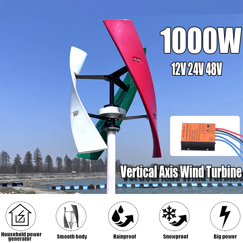 Factory Direct: Powerful 1000W <a href='/home-wind-turbine/'>Home Wind <a href='/turbine/'>Turbine</a></a> | Overseas Warehouse