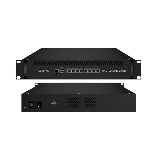 Leading Factory: COL5771S Hotel IPTV Gateway Server - High-Performance Solution