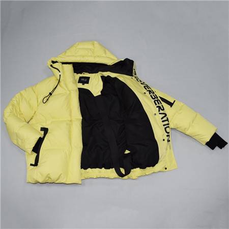 2021 Autumn/Winter Hooded Fashion Casual Short Down Jacket, Cotton Jacket-102