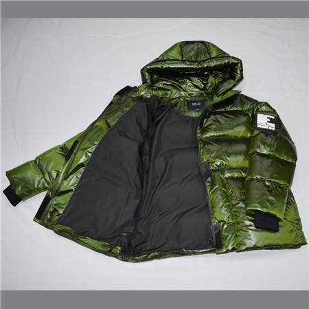 2021 autumn and winter dazzling trendy bright color handsome short thick down jacket, cotton jacket 087