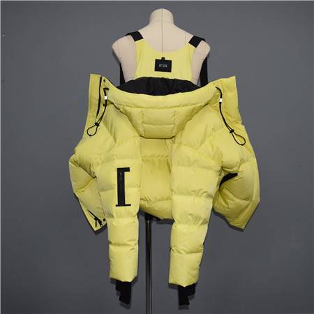 2021 Autumn/Winter Hooded Fashion Casual Short Down Jacket, Cotton Jacket-102