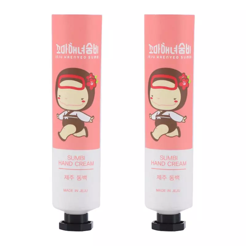 Squeeze Tube Cosmetic Plastic Tube With Custom Octagonal Cap Hand Cream Soft Tube