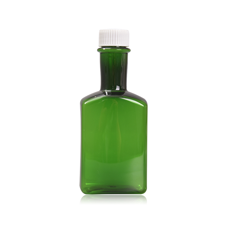 Shop Direct from the PET Cosmetic Plastic Bottle Factory - 100% Pure Material in Flat Shape, Sizes 100 ml to 500 ml