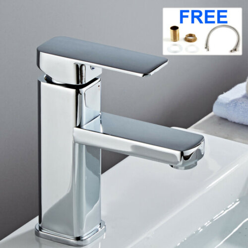 Basin Mixer Tap - Rotatable Chrome Centerset Single Handle One HoleBath Taps [BN4540] - 102.000000